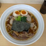 らぁ麺 NOBU - 料理写真:らぁ麺NOBU　味玉生姜醤油ラーメン