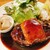 あおみどり - 料理写真:チーズハンバーグ