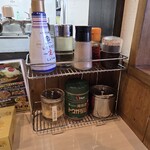 麺匠 文蔵 総本店 - 卓上調味料