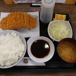 天丼てんや×とんかつ知多家 - 料理写真:ロースかつ定食