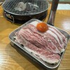 炭火焼肉･ホルモン モツの天満屋 - 料理写真:黒毛和牛すき焼きカルビ 一皿(無料)ですよ♪期間限定‼︎