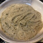 栄茶屋 - 蕎麦完成後