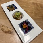 中国料理 にいくら - 1皿目前菜盛り合わせ