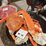 壽喜燒 松葉蟹・鱈場蟹吃到飽 和牛與螃蟹 三條河原町店 - 