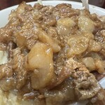 ラーメン二九六 - ラーメン中•汁なし（ニンニク、アブラ）