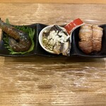 豊栄 - 前菜3種