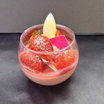 フランフラン ル パティシエ ウエムラ - いちごミルクプリン