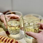 カフェカルディーノ/HAGARE - スパークリングワインで乾杯♪(*^^)o∀*∀o(^^*)♪