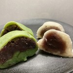 孝和堂 - 料理写真:草餅＆酒素