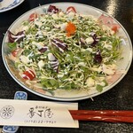 番丁庵 - 蕎麦の芽サラダ770円