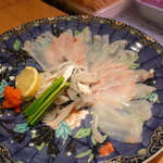 ひょうたん寿司 - とらふぐ刺身