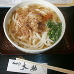 太助 - かけうどん（大）390円