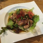 むとう - 昆布じめ地鶏のサラダ