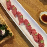 むとう - 石垣牛のあぶりにぎり