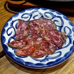 ZION イタリアン＆スペイン - イベリコ豚のサラミ：780円