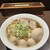 麺処 遊 - 料理写真:肉煮干しそば普通1,100円➕煮玉子100円➕うずらのたまご3個100円
