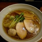 鶏そば　一番搾り　醤油 700円