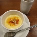 ビーダブリュー カフェ - 蕎麦茶プリン