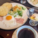 桜珈琲 - 料理写真:イングリッシュマフィンモーニング
