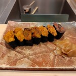 銀座之Miko壽司 - チリ、ロシア、カナダ、ホタルイカ