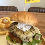 SHIMAUMA BURGER - 淡路アプリチーズバーガー