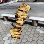 道の駅 - 会津地鶏の皮串