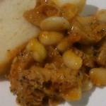 （h）etta - トリッパと白インゲン豆の煮込み