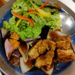 Yamaのuchi - 肉が主役の黒酢豚！