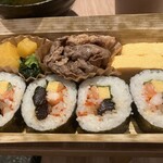 ホテル・アンドルームス新大阪 - デリバリーの太巻き接写