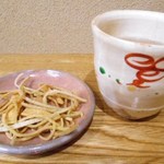 そば舎・中中 - 蕎麦茶と揚げ蕎麦