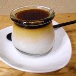 そば舎・中中 - デザート　そば茶プリン