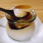 そば舎・中中 - デザート　そば茶プリン