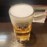 菜香餃子房 - 生ビール