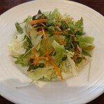 アルペンジロー - セットのサラダ