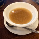 アルペンジロー - セットのオニオンスープ