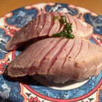 廻鮮寿司 塩釜港 - 炙りトロ（H27.1）