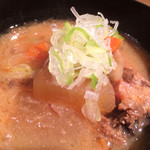 廻鮮寿司 塩釜港 - あら汁（H27.1）
      