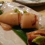 寿しの吉乃 - 赤いかの印籠詰め