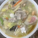 久美食堂 - うずらの卵がど真ん中に…具だくさん✨️