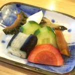 うな善 - 自家製漬物