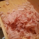 寿しの吉乃 - 贅沢なオカカ（削り節）