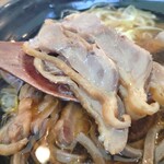 肉そば鳥中華 ざぶん - 親鶏チャーシュー