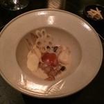 noma - 様々な根菜類 生姜と共に