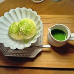 うさぎの小屋 - 特濃抹茶アフォガード