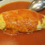 仔鹿 - サービスランチの一品 (プレーンオムレツ)