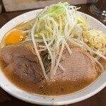 麺屋 歩夢 - 料理写真:ミニラーメン　&   生卵