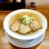うえんで - 会津山塩ラーメン 手打麺（極太縮れ麺）