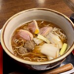 元祖鴨南ばん本家 - 料理写真:本鴨南ばん 1,800円