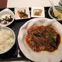 神田 雲林 - 麻婆豆腐ランチセット