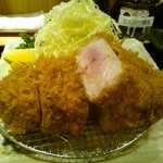 とんかつ いわい - 【2015.01.30】最後の晩餐？厚切りロースかつ300over